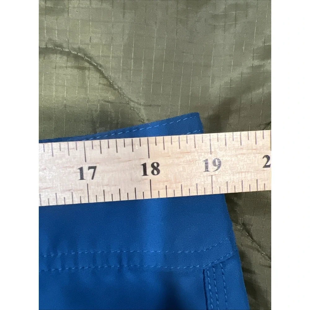 The North Face Surf Board‎ Shorts 36 Royal Blue S11 Cargo Pocket Drain Holes